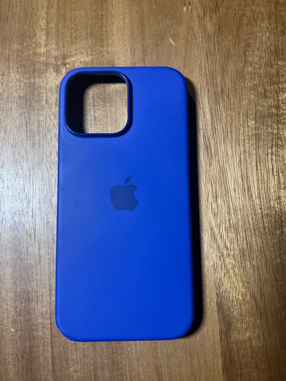 Apple Deep Blue Silicone iPhone 16 Pro Max Case